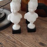 Bust duo Louise Brongniart