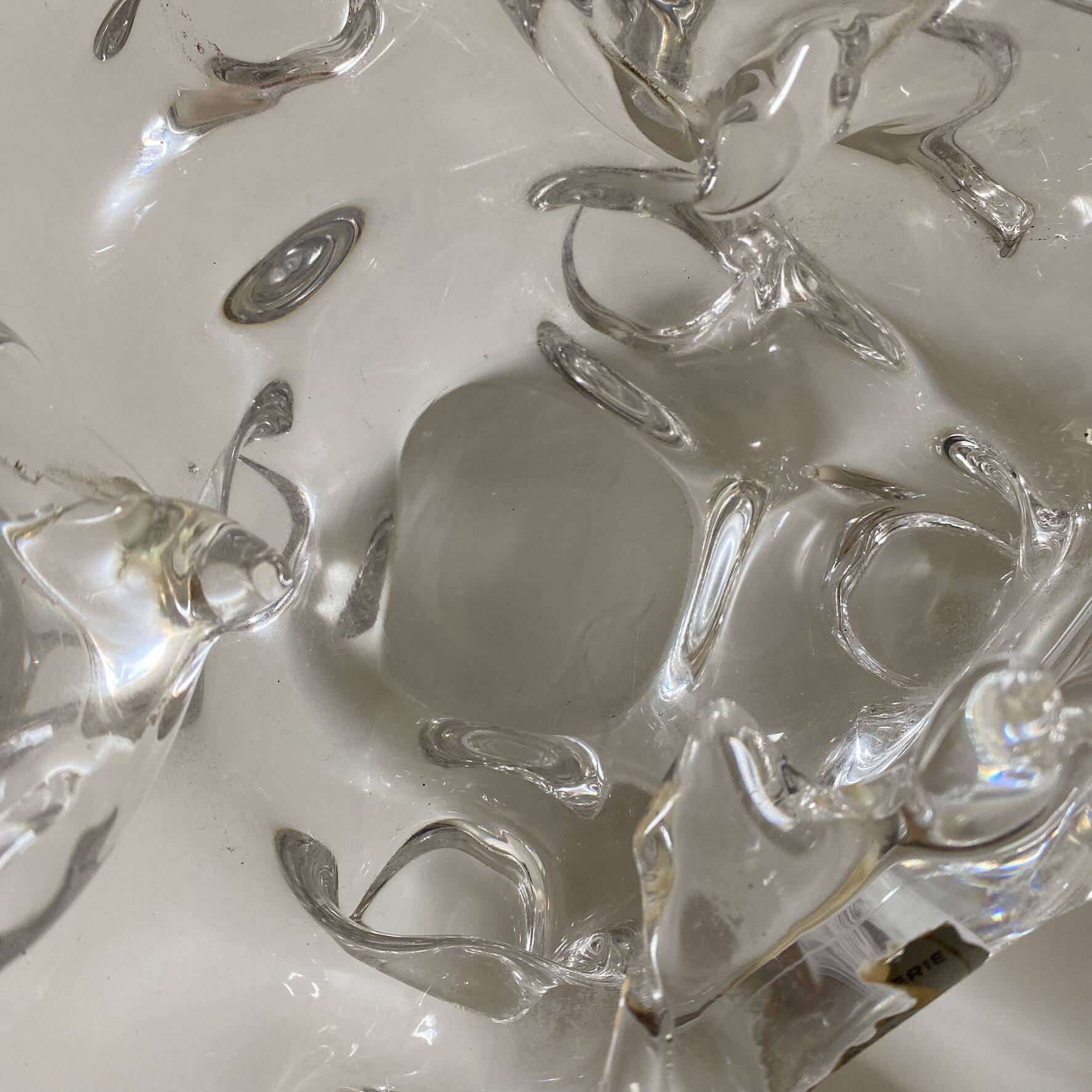 Crystal catchall from Sèvres