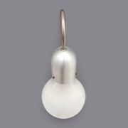 Wall lamp with glass diffuser by Stilux Milano, 1960s.