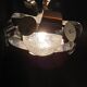 Lustre chrome  italien Space Art 70