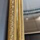 Old mirror gold leaf gilding