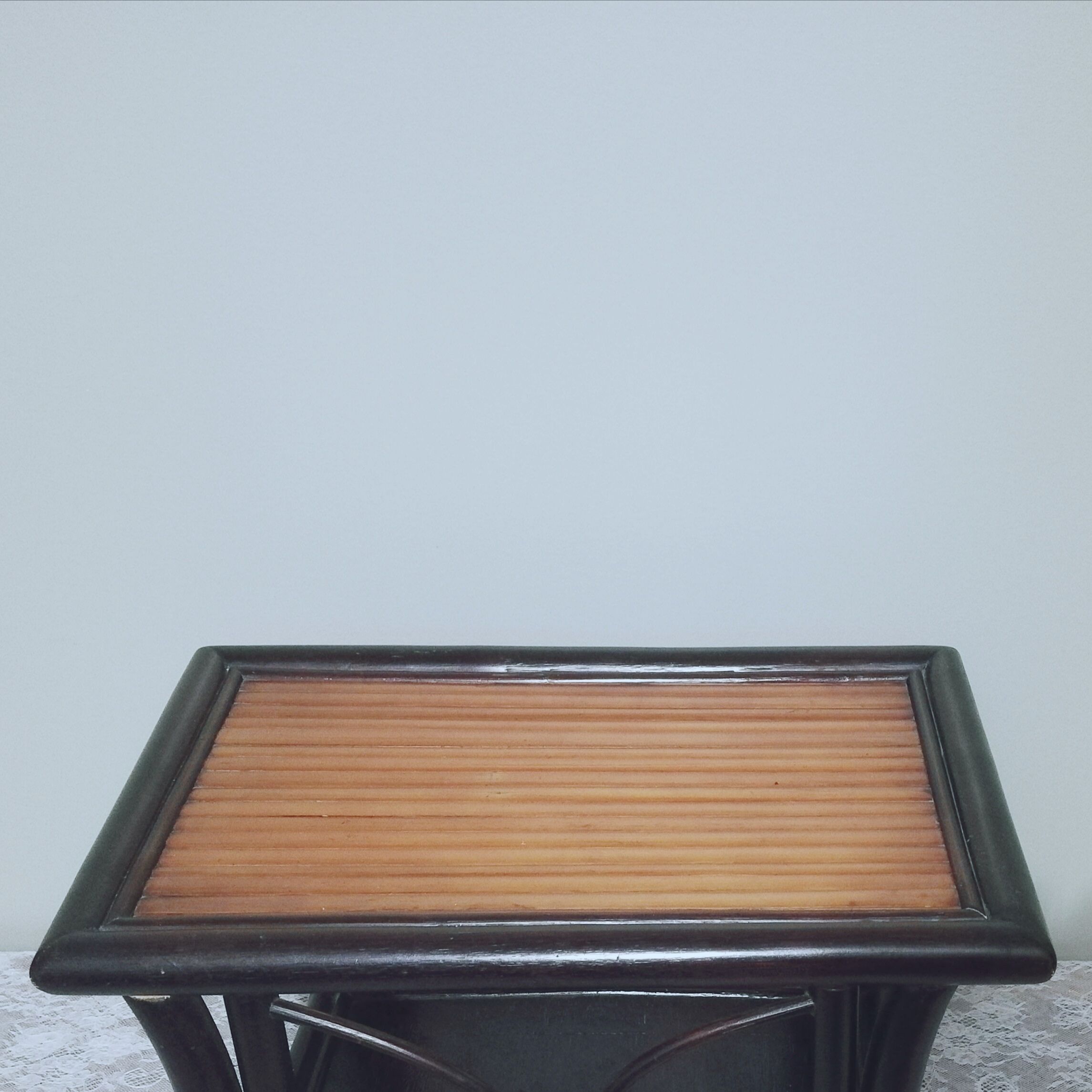 Coffee table in bamboo