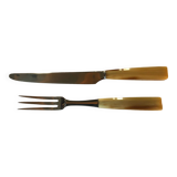 Carving knife and fork box