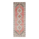 Vintage Turkish Oushak Handmade Wool Cotton Pink Runner 88x273