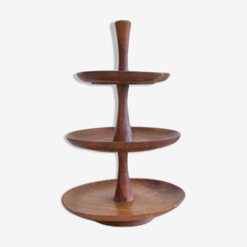 Scandinavian teak servant