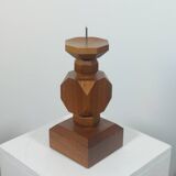 Vintage geometric candlestick from the 1950s.
