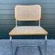 Set of 4 vintage Chairs model Cesca B32 designed by Marcel Breuer Design
