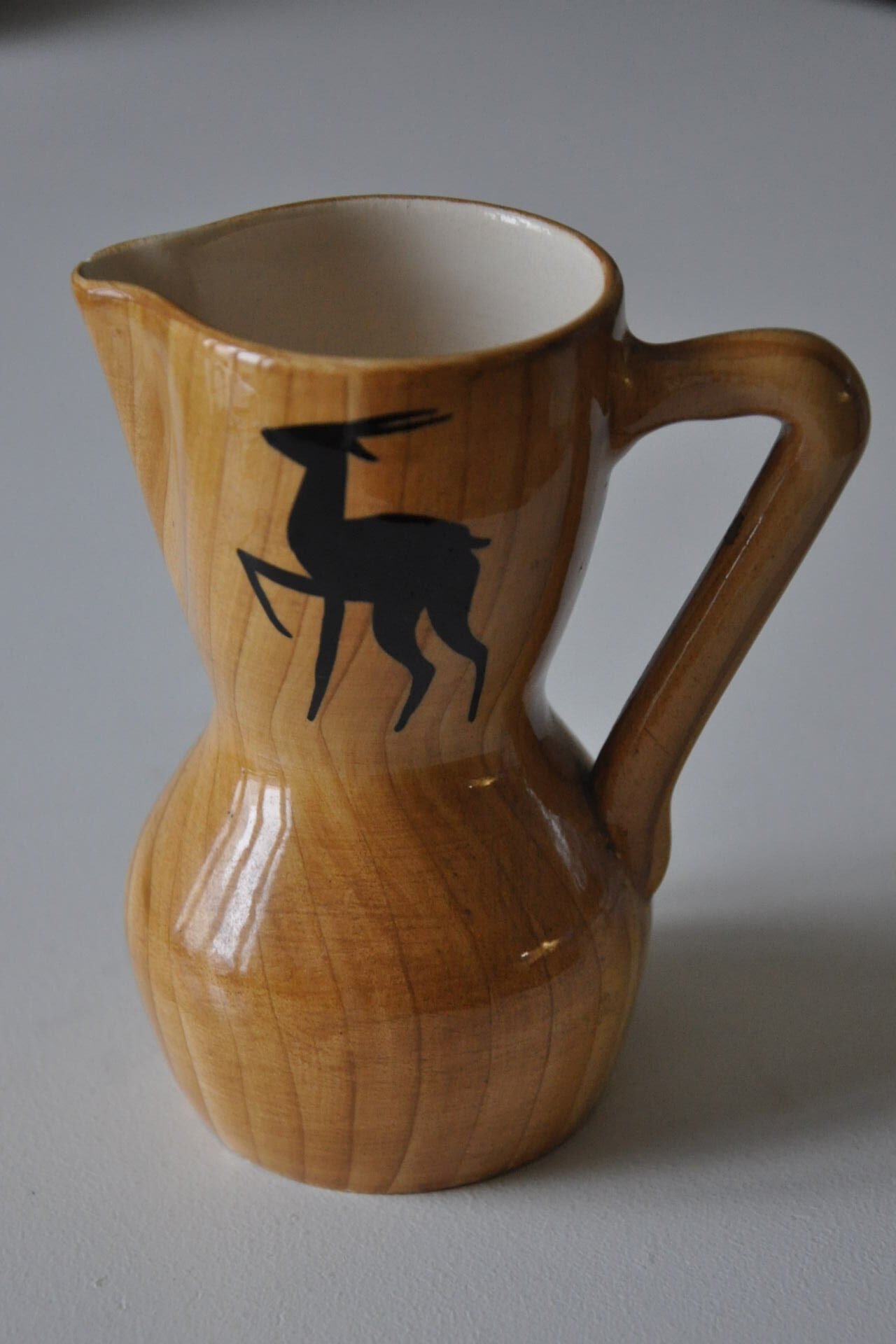 Ceramic pitcher Grandjean Jourdan Vallauris