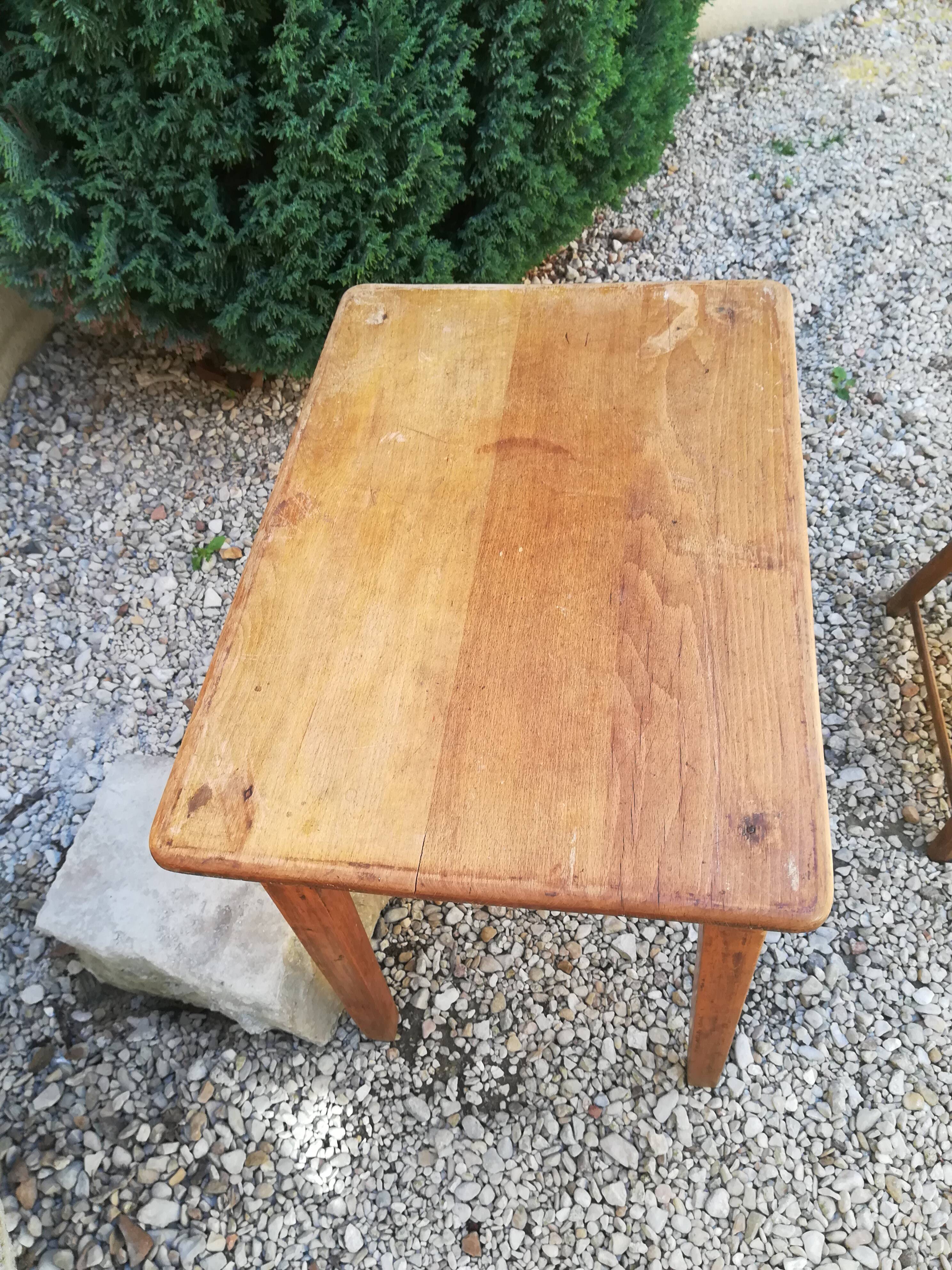 Table with armchair