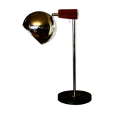 Vintage eye ball desk lamp from switzerland temde 1970