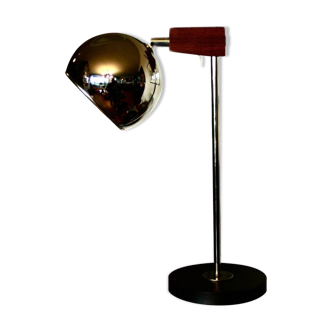 Vintage eye ball desk lamp from switzerland temde 1970
