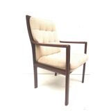 Unique set of 15 vintage armchairs from Lübke made in the 1970s