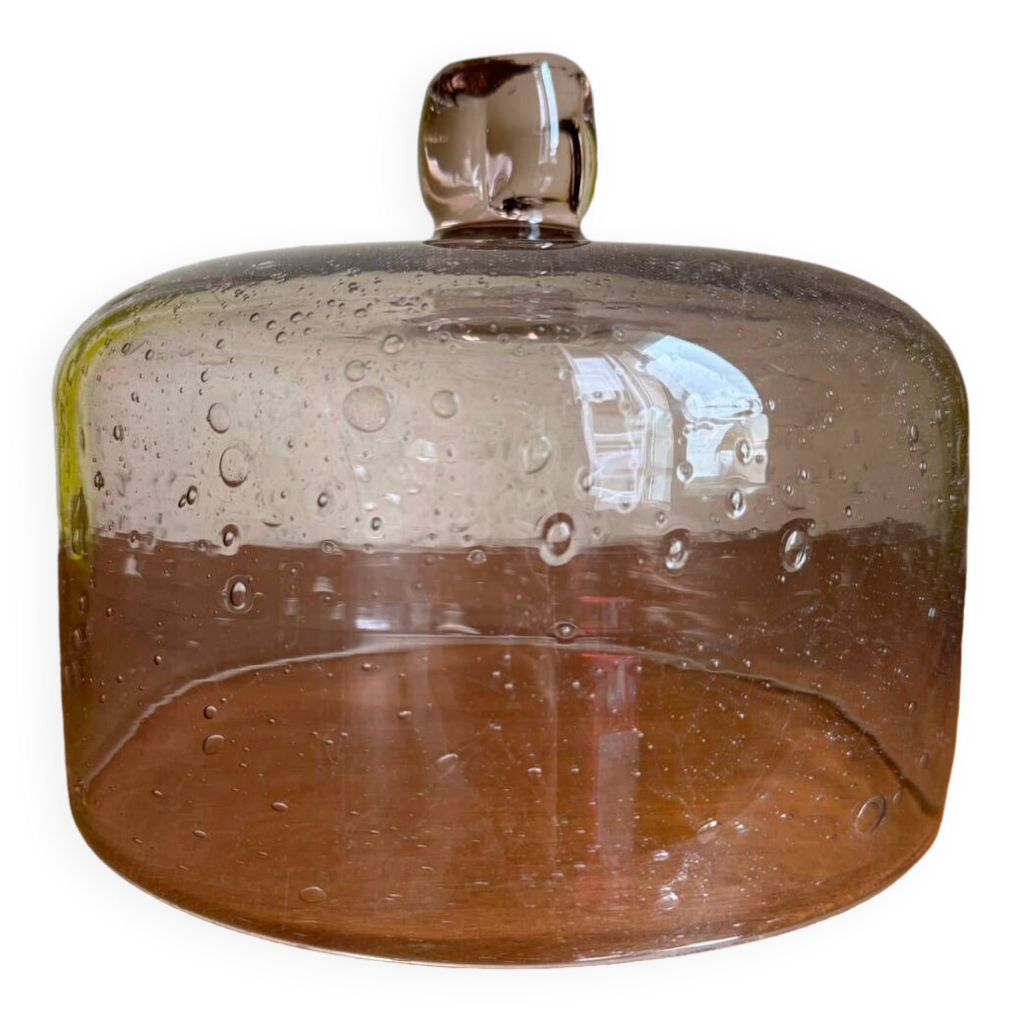 Old Biot bubbled glass bell