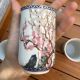 4 tasses japonaises Franklin Porcelain – Édition limitée 1981