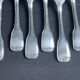 6 fourchettes de table en métal argenté Frionnet François