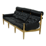 Scandinavian Three Seater Sofa by Eric Merthen for Ire Möbler 1960s