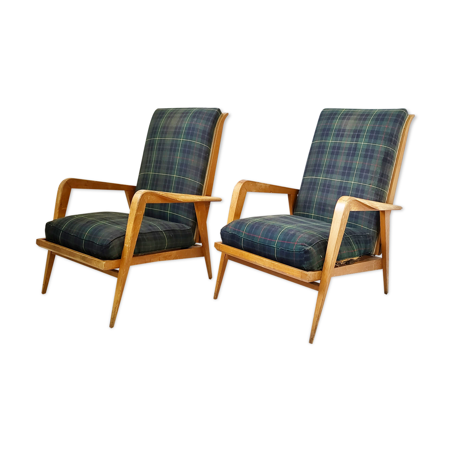Paire de fauteuils SK140 de Etienne-Henri Martin Steiner
