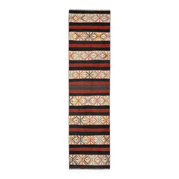 Tapis de couloir turc vintage 64x223 cm