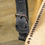 Antique safari campaign lounge folding chair, Spain 19th century