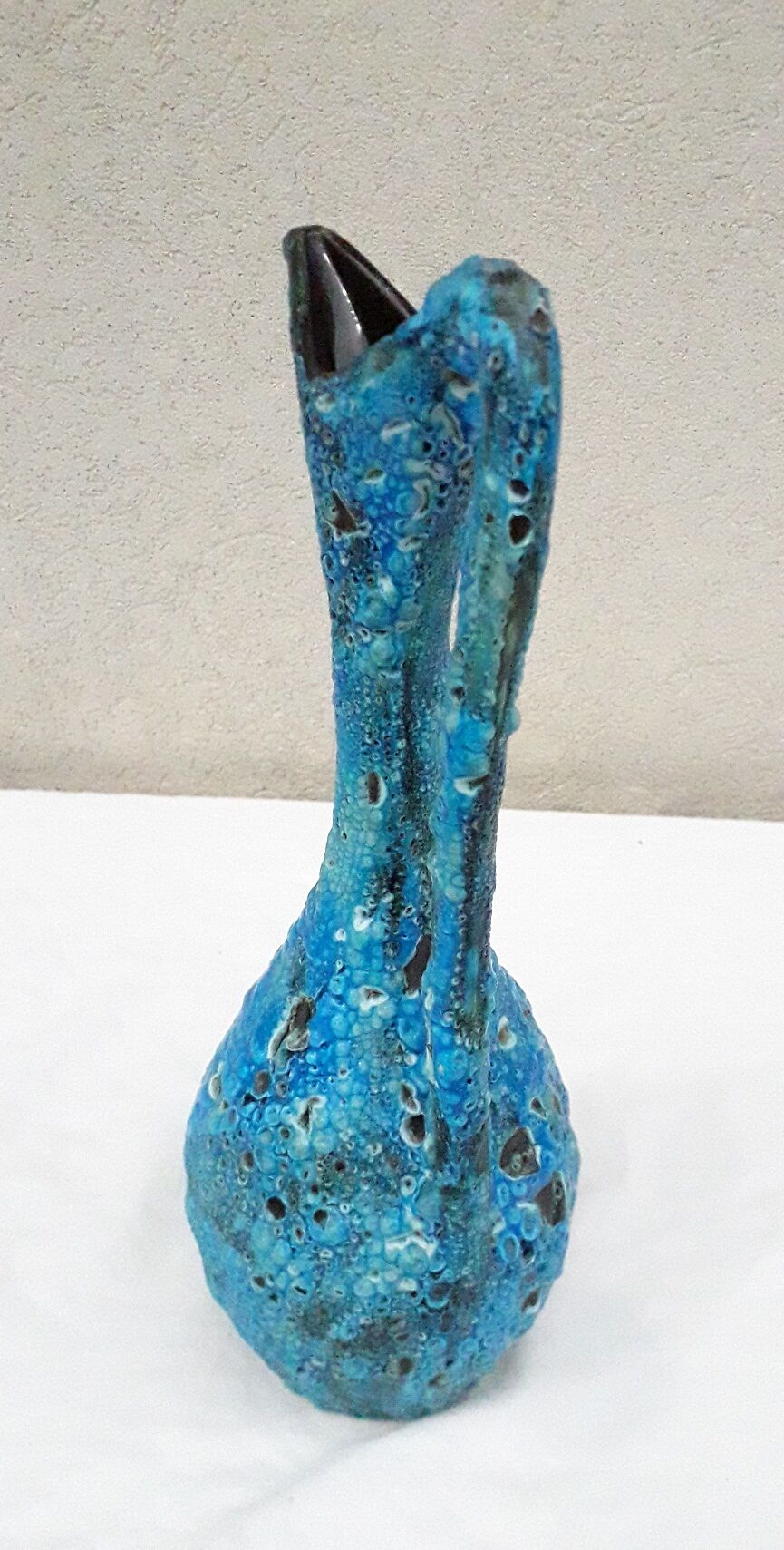 Fat Lava pitcher vase