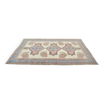 Hand-knotted Anatolian floral rug sku 3430