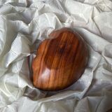 Teak fruit bowl
