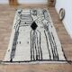 Handmade wool Berber rug 240 X 140 CM