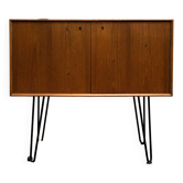 Enfilade en teck, norvège années 60/70, vintage, mid-c moderne