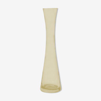 Olive green soliflore vase