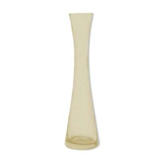 Olive green soliflore vase