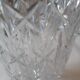 Grand vase en cristal ciselé