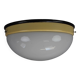 Industrial Bakelite Wall or Ceiling Light, 1940's.