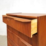Vintage Danish design chest of drawers cabinet ‘double’