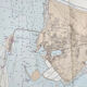 Carte vintage baie de la Rochelle Charente Maritime 1965