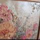 Oil on canvas "Roses" – HELMAN – Vintage Impasto with knife