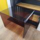 Coffee table / accent piece by Michel Dumas in smoked plexiglass – year