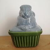 Rabbit-shaped terrine slip