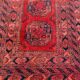 Ancient carpet turkmen ersari afghan 137x203 cm