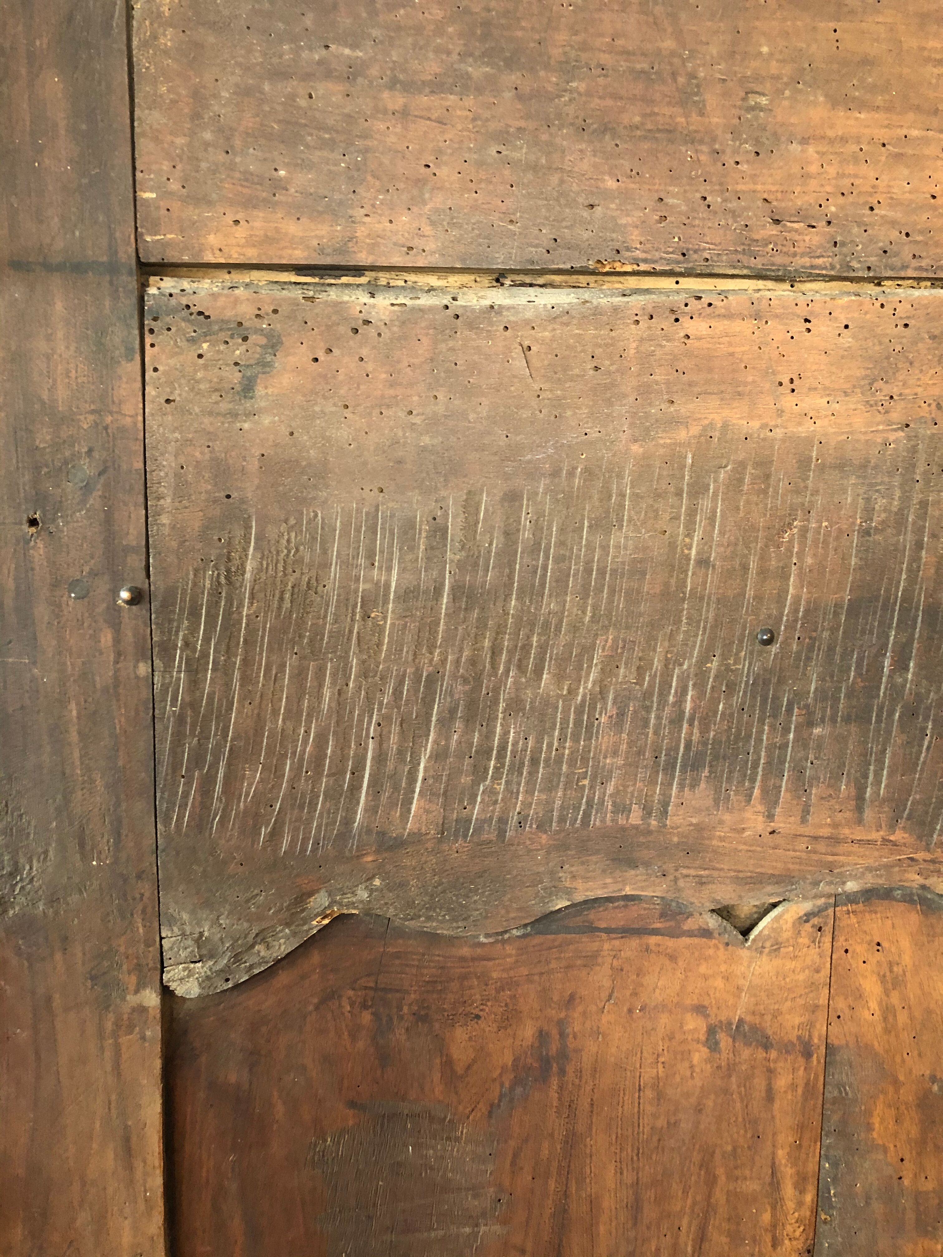 Oak door, 19th century