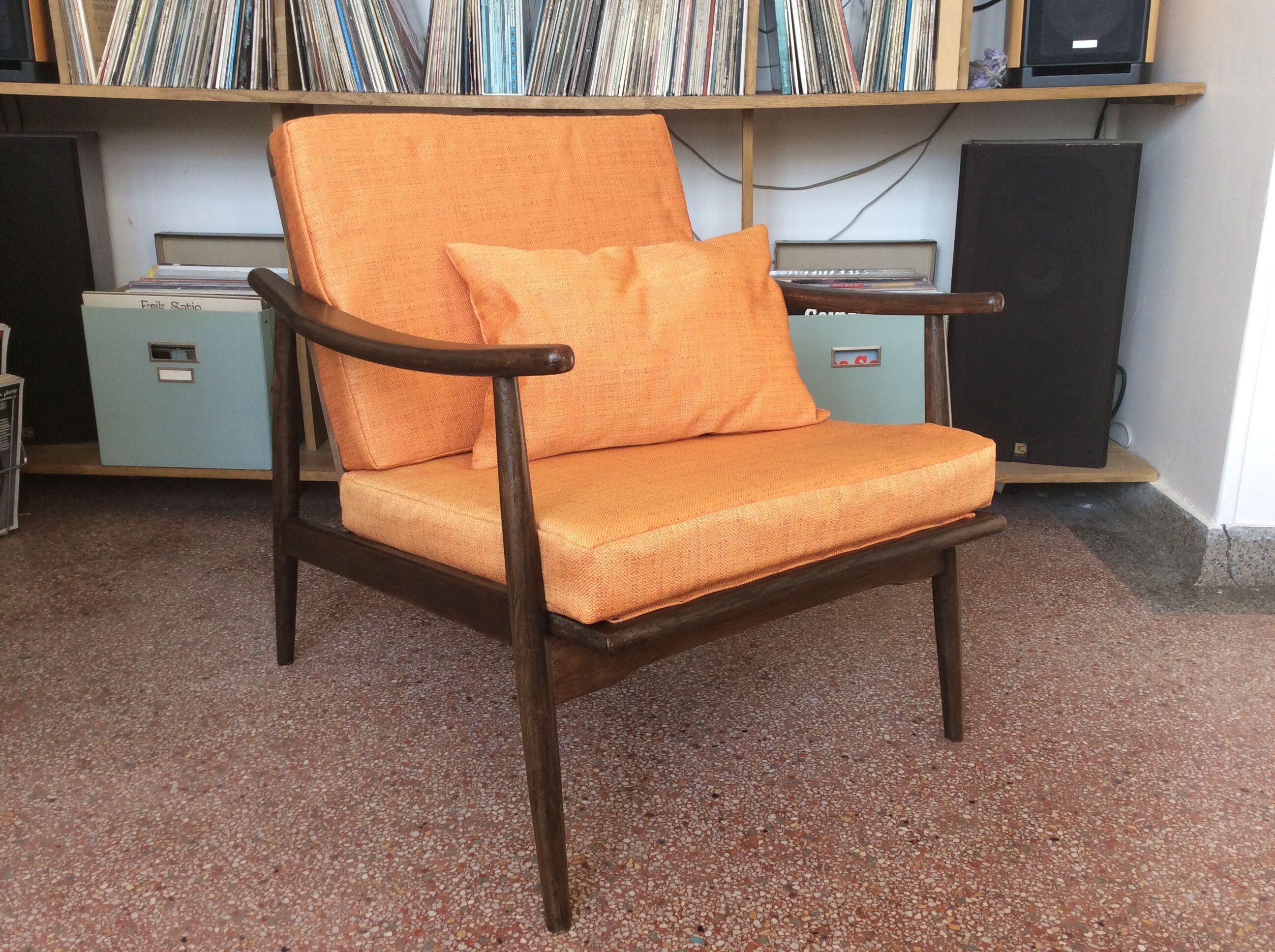 Fauteuil scandinave authentique année 60