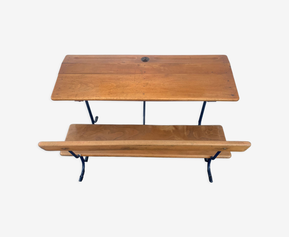 Bureau écolier double vintage
