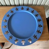 Alessi Girotondo tray diameter 40cm blue epoxy