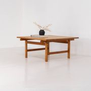Table basse en chêne par Hans J. Wegner pour Andreas Tuck