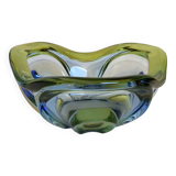 Murano two-tone cut pocket tray