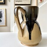 Enamel ceramic pitcher