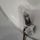 Vintage adjustable workshop lamp in aluminium from the 1930s.