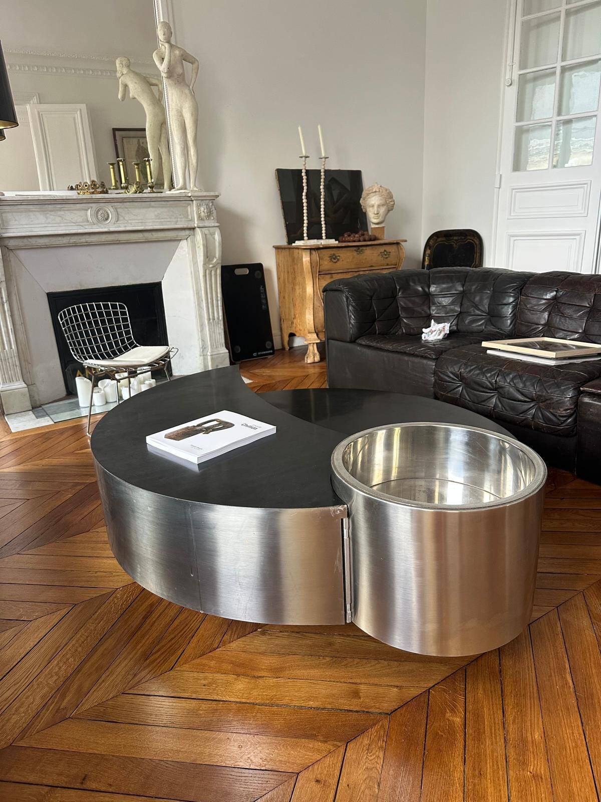 Coffee table Harry's Bar assigned to Massimo Papiri for Mario Sabot 70'