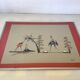 African gouache painting from the 1950s