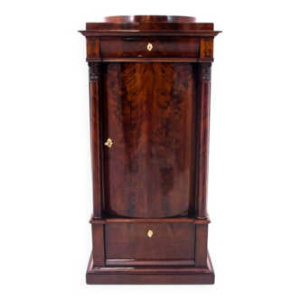 Antique chest of drawers - post, Northern Europe, circa 1850.