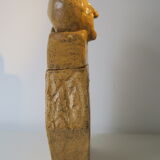 ceramic sculpture in two parts,